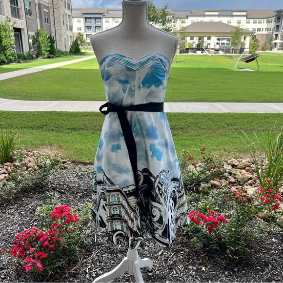 Anthropologie Paris Skyline Dress - Picture 1 of 6